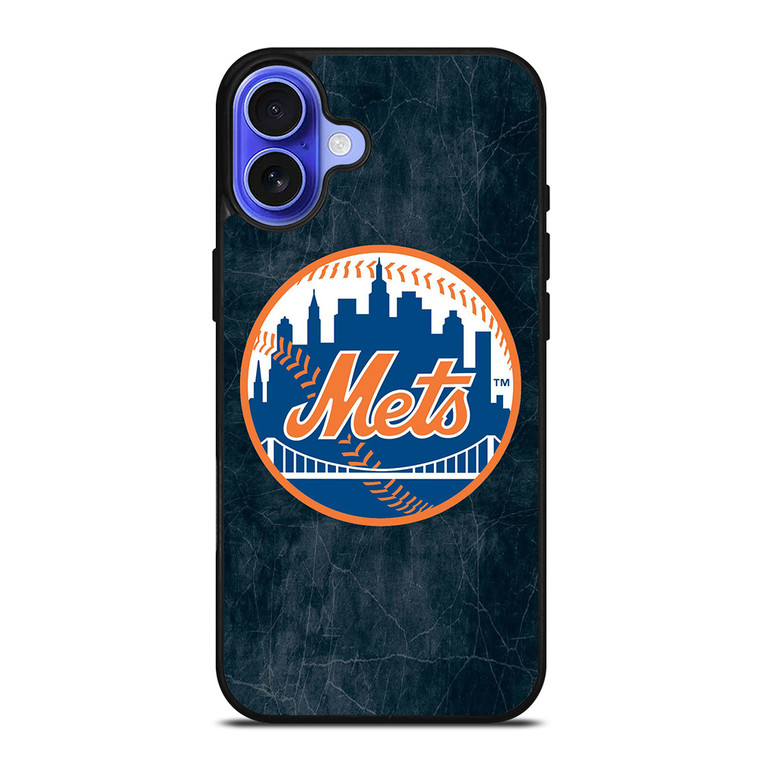 NEW YORK METS BASEBALL LOGO iPhone 16 Case Cover