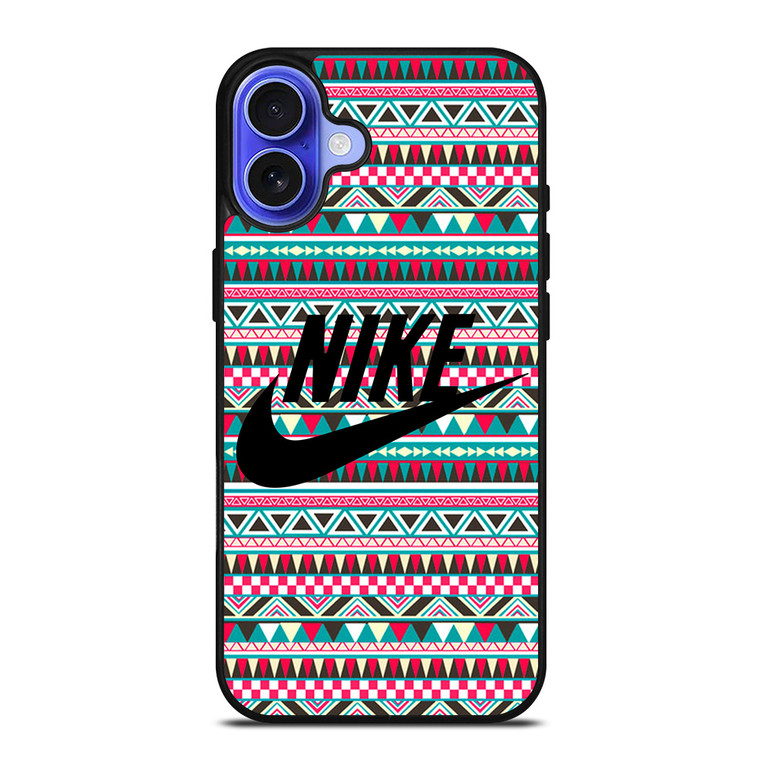 NIKE AZTEC NEW LOGO iPhone 16 Case Cover