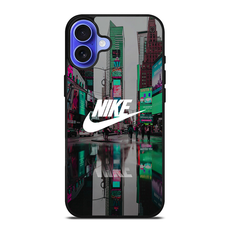 NIKE NEW YORK TIME SQUARE iPhone 16 Case Cover