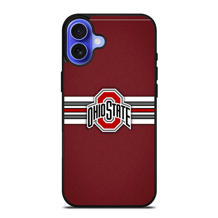 OHIE STATE BUCKEYES LOGO EMBLEM iPhone 16 Case Cover