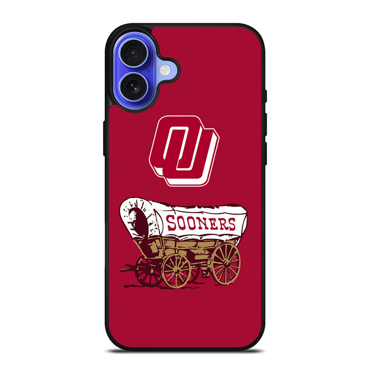 OKLAHOMA SOONERS iPhone 16 Case Cover