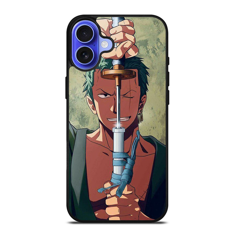 ONE PIECE ZORO SWORD iPhone 16 Case Cover