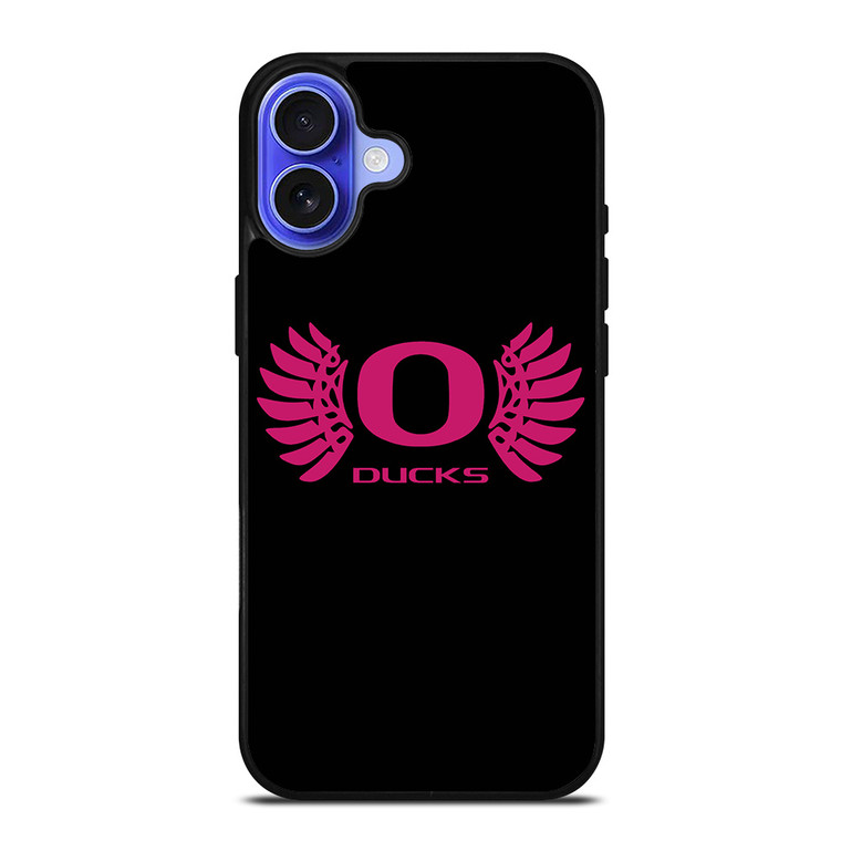 OREGON DUCKS PINK GIRL iPhone 16 Case Cover