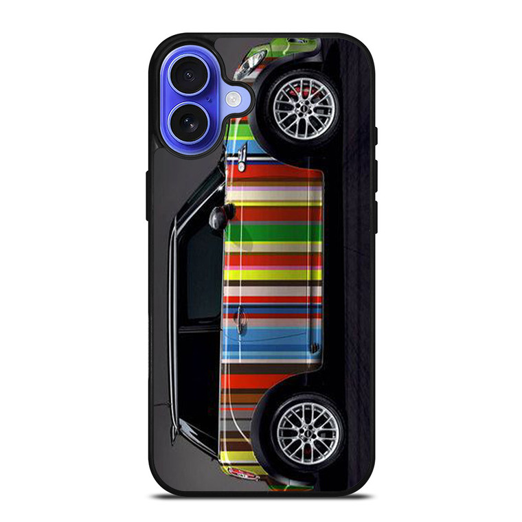 PAUL SMITH MINI COOPER STRIPE 2 iPhone 16 Case Cover