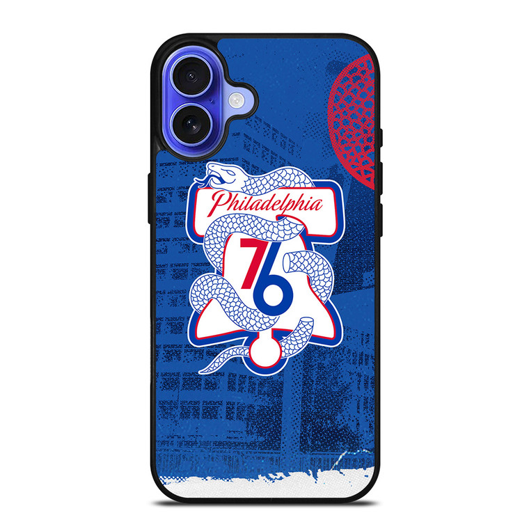 PHILADELPHIA 76ERS ICON iPhone 16 Case Cover