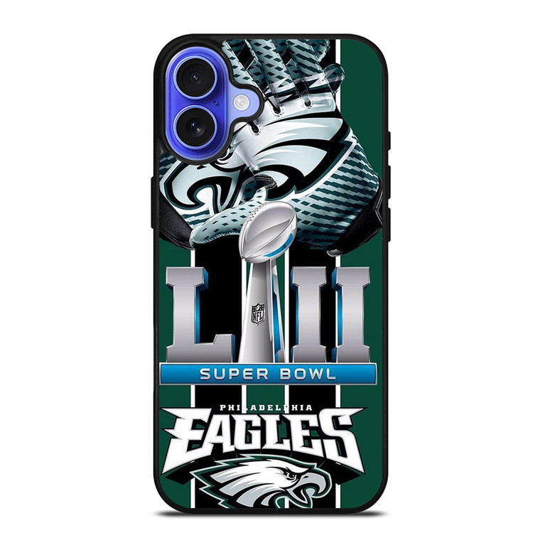 PHILADELPHIA EAGLES SUPER BOWL iPhone 16 Case Cover