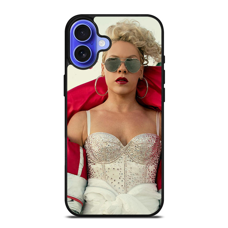 PINK BEAUTIFUL TRAUMA iPhone 16 Case Cover