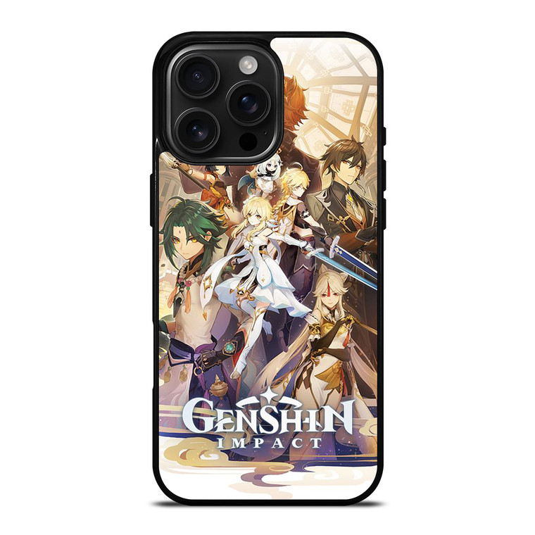 GENSHIN IMPACT GAME CHARACTERS iPhone 16 Pro Max Case Cover