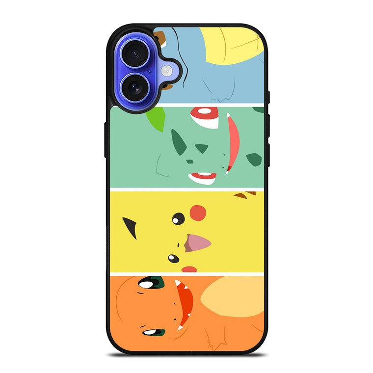 POKEMON PIKACHU AND FRIEND iPhone 16 Case Cover