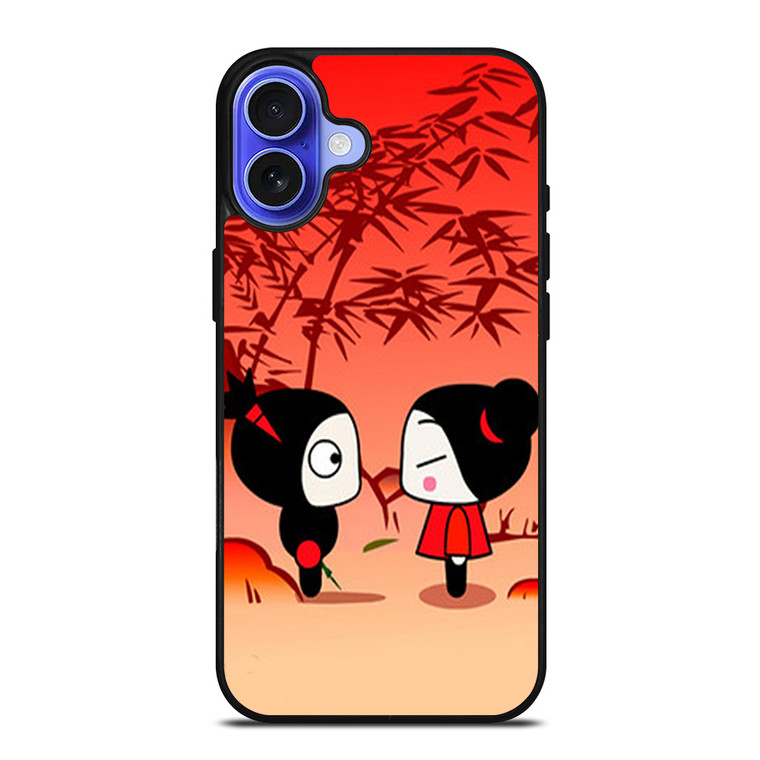 PUCCA CUT CARTOON iPhone 16 Case Cover PUCCA CUT CARTOON iPhone 16 Case Cover