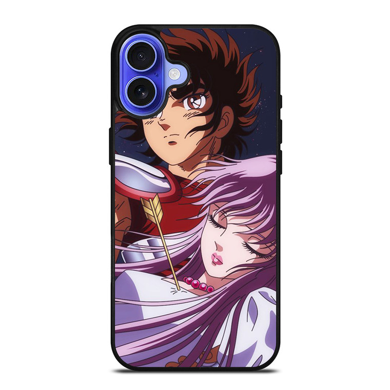 SAINT SEIYA AND PRINCESS iPhone 16 Case Cover