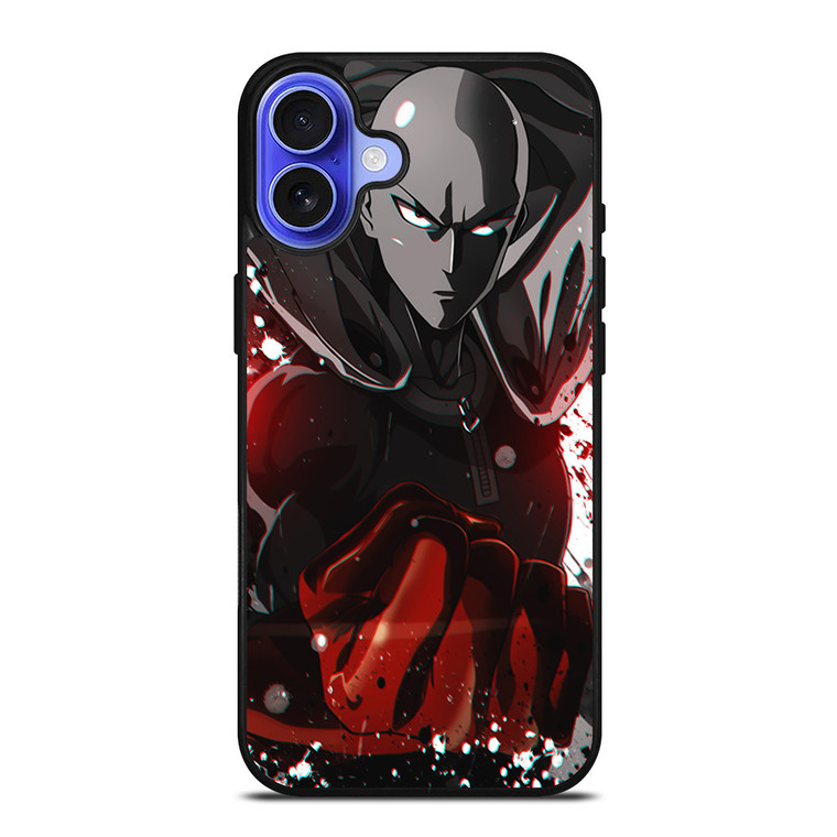 SAITAMA ONE PUNCH MAN ANIME iPhone 16 Case Cover