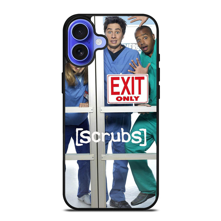 SCRUBS TURK AND JD iPhone 16 Case Cover SCRUBS TURK AND JD iPhone 16 Case Cover