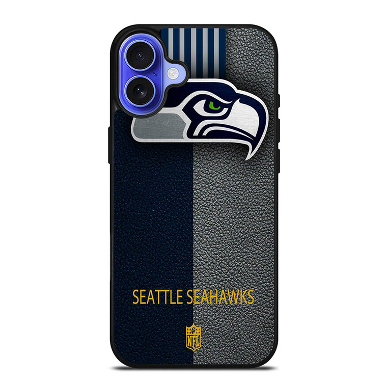 SEATTLE SEAHAWKS NFL LOGO iPhone 16 Case Cover