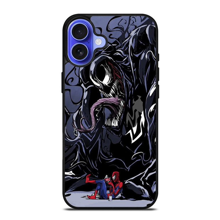 SPIDERMAN VENOM MARVEL iPhone 16 Case Cover