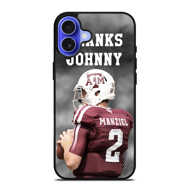 Texas A&M THANKS JOHNNY iPhone 16 Case Cover