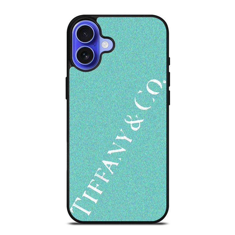 TIFFANY AND CO TILTED LOGO iPhone 16 Case Cover