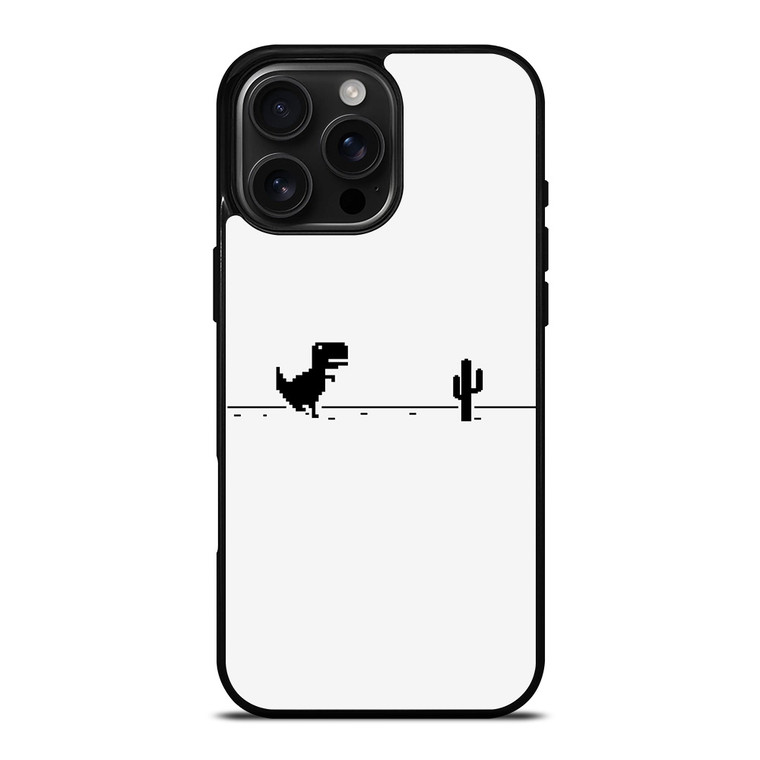 GOOGLE NO INTERNET T-REX iPhone 16 Pro Max Case Cover