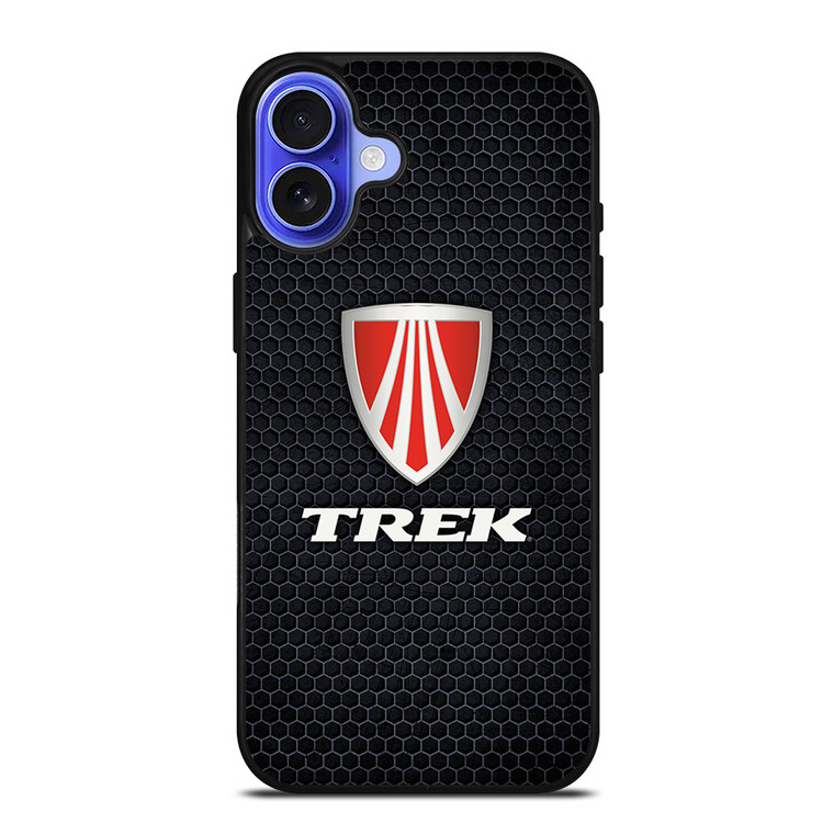 TREK BIKE METAL LOGO iPhone 16 Case Cover