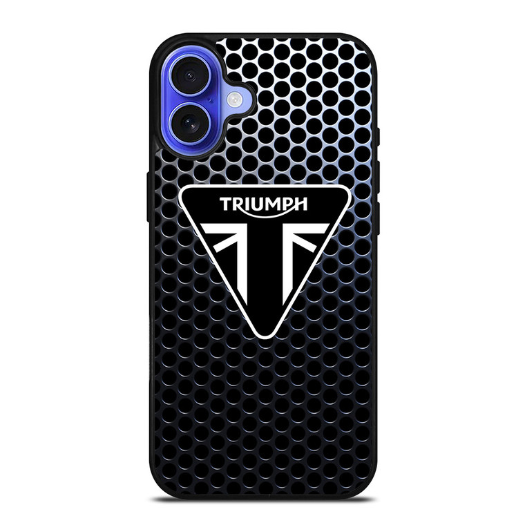 TRIUMPH MOTORCYCLE LOGO iPhone 16 Case Cover