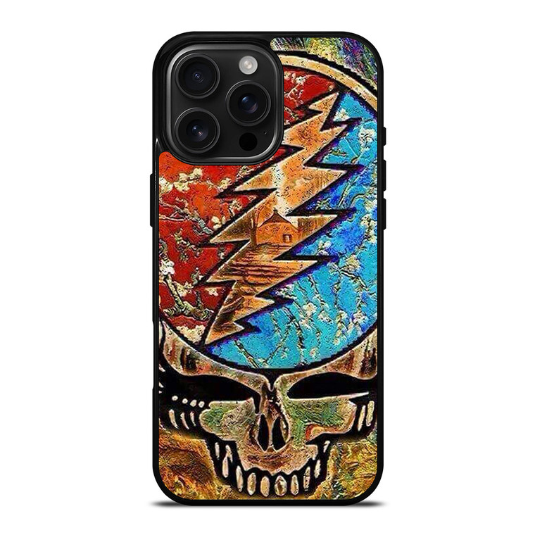 GRATEFUL DEAD ART LOGO 2 iPhone 16 Pro Max Case Cover