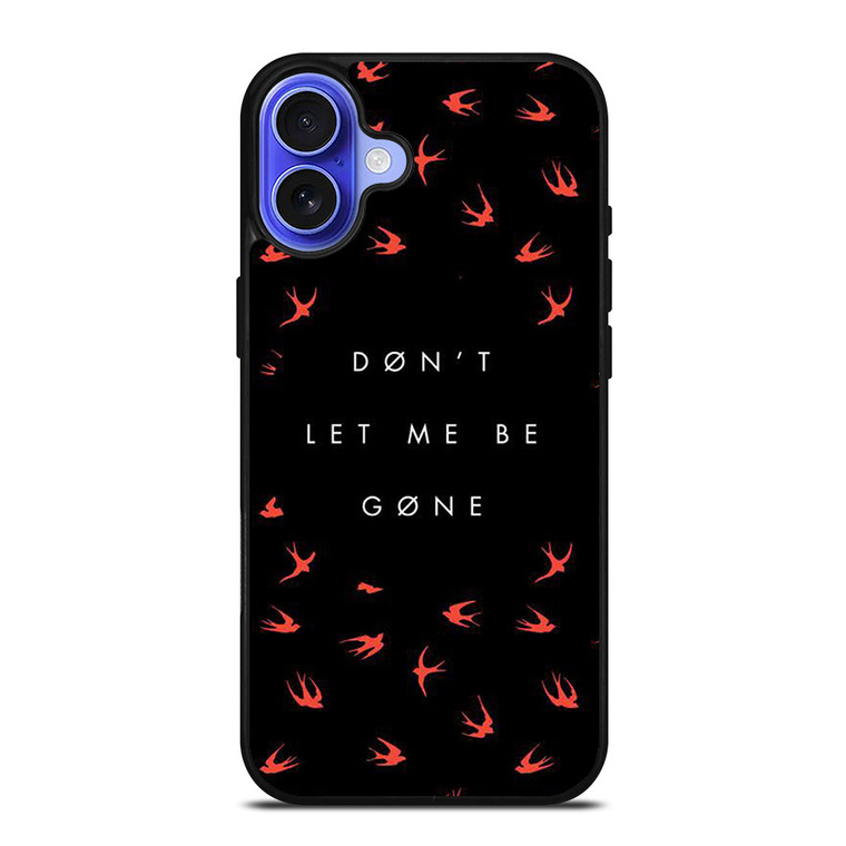 TWENTY ONE PILOTS DONT LET ME BE GONE iPhone 16 Case Cover