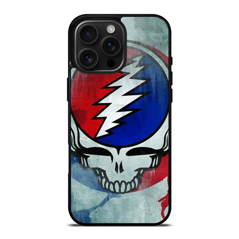 GRATEFUL DEAD ART LOGO iPhone 16 Pro Max Case Cover