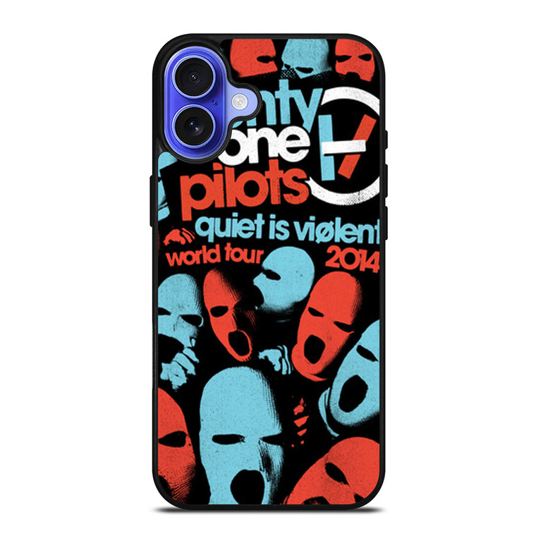 TWENTY ONE PILOTS WORLD TOUR iPhone 16 Case Cover