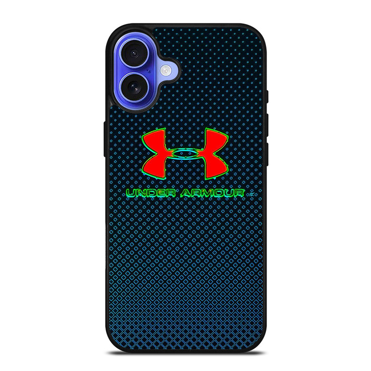 UNDER ARMOUR LOGO RED GREEN iPhone 16 Case Cover