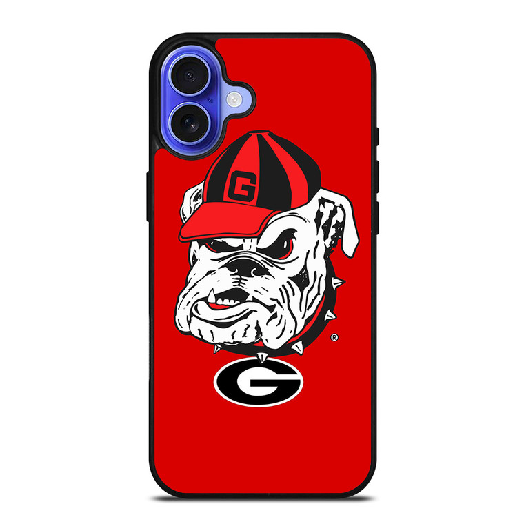 UNIVERSITY OF GEORGIA BULLDOGS UGA iPhone 16 Case Cover