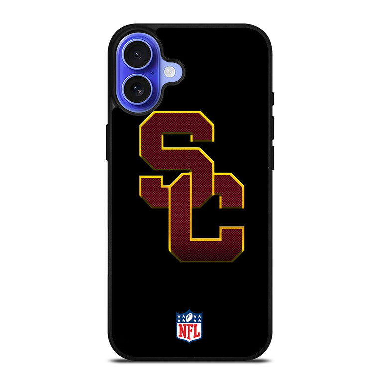 USC TROJANS LOGO NFL iPhone 16 Case Cover