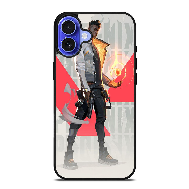 VALORANT RIOT GAMES PHOENIX iPhone 16 Case Cover VALORANT RIOT GAMES PHOENIX iPhone 16 Case Cover