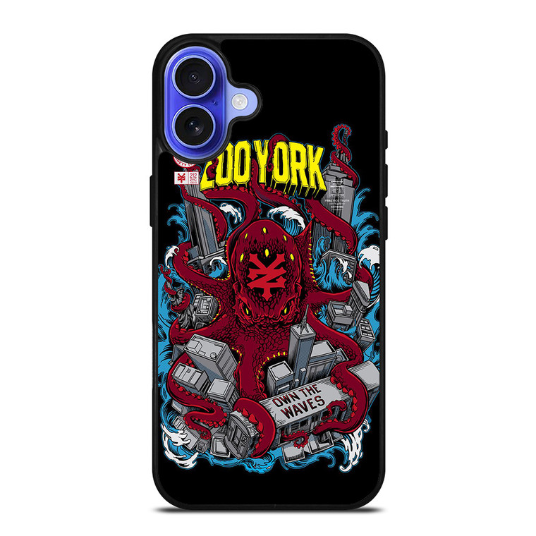ZOO YORK LOGO OCTOPUS iPhone 16 Case Cover
