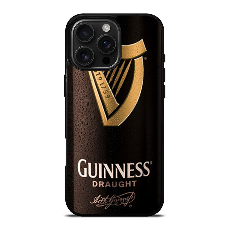GUINNESS BEER CAN iPhone 16 Pro Max Case Cover