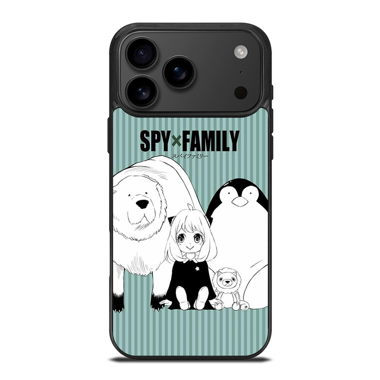 ANYA AND BOND FORGER SPY FAMILY MANGA ANIME iPhone 17 Pro Max Case Cover