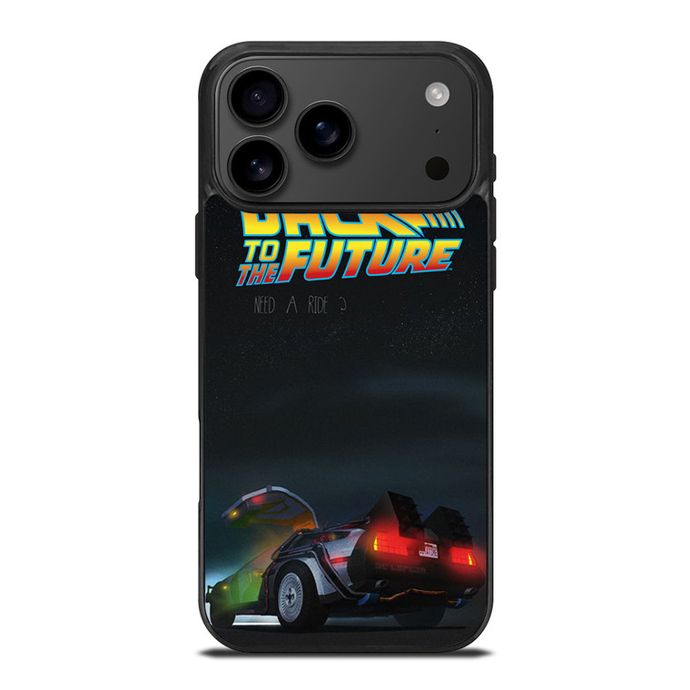 BACK TO THE FUTURE DELOREAN iPhone 17 Pro Max Case Cover