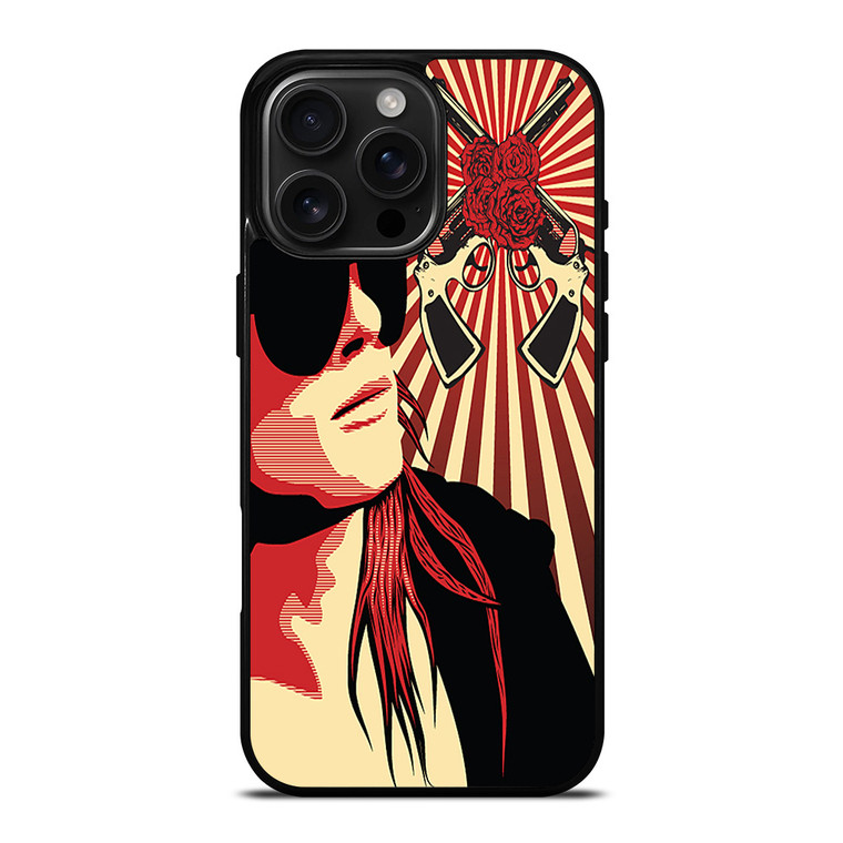 GUNS N ROSES AXL iPhone 16 Pro Max Case Cover