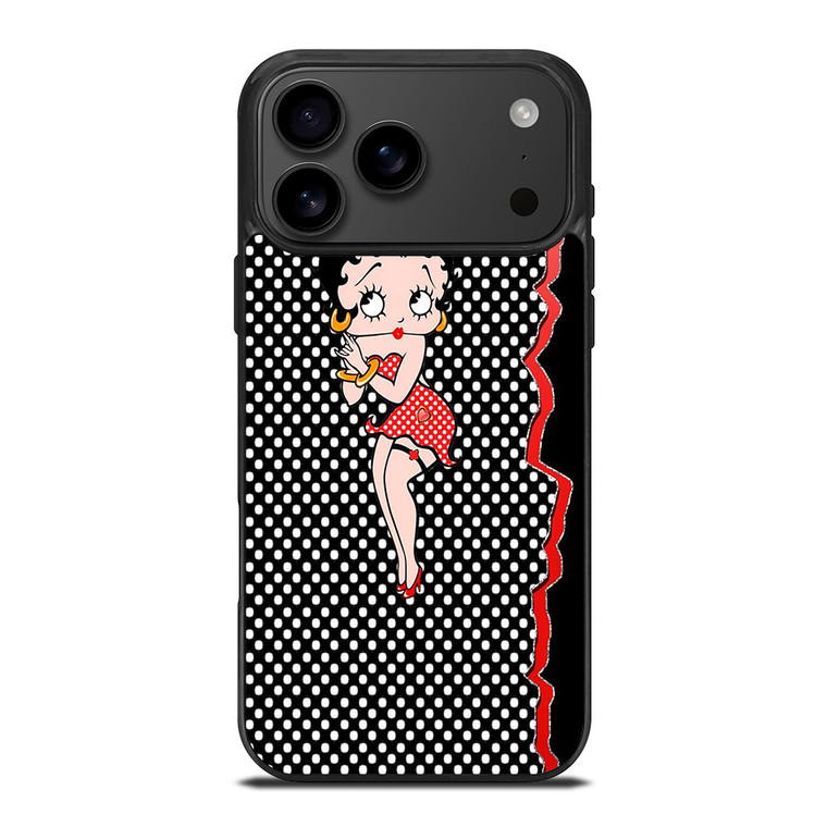 BETTY BOOP POLKADOT 2 iPhone 17 Pro Max Case Cover
