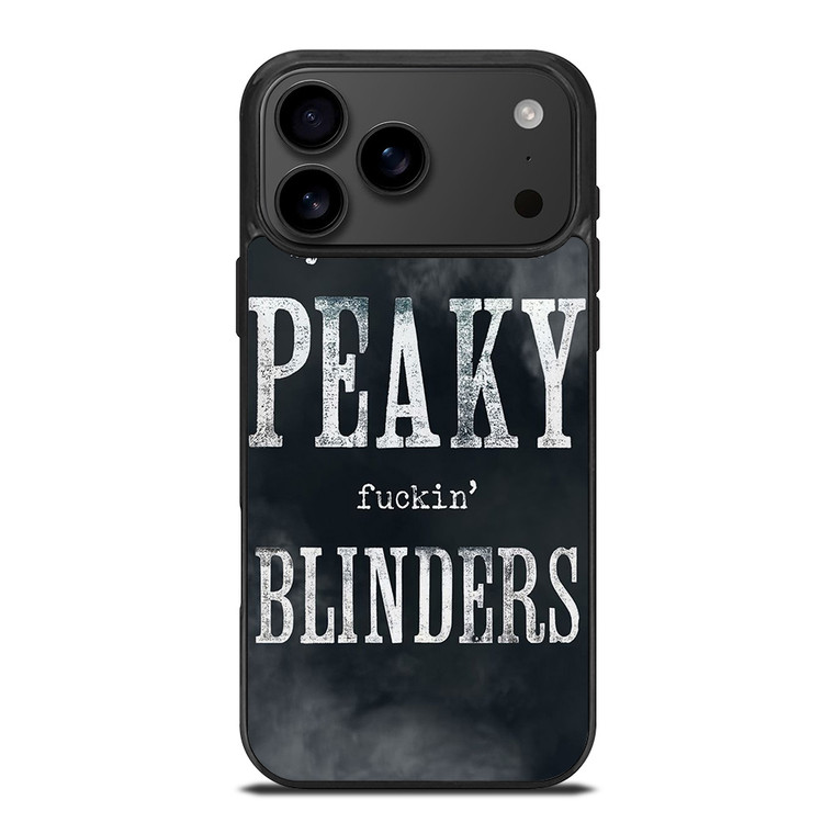 BY THE ORDER OF PEAKY BLINDERS SERIES iPhone 17 Pro Max Case Cover