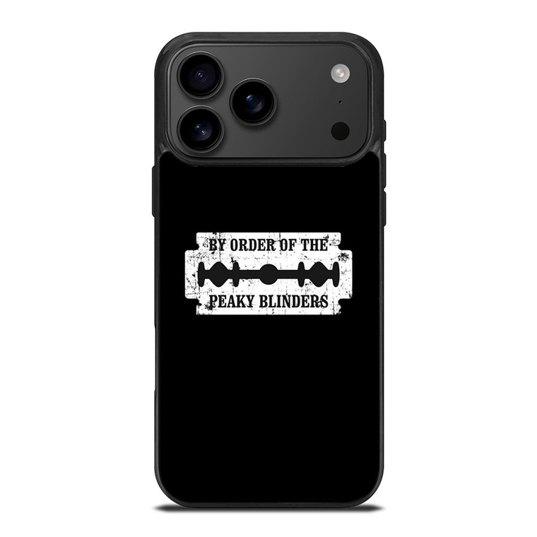 BY THE ORDER OF PEAKY BLINDERS iPhone 17 Pro Max Case Cover