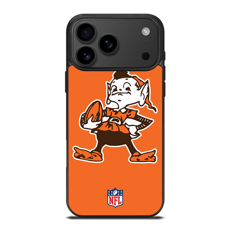 CLEVELAND BROWNS ICON NFL iPhone 17 Pro Max Case Cover