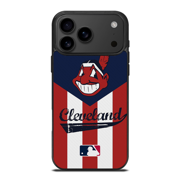 CLEVELAND INDIANS MLB iPhone 17 Pro Max Case Cover CLEVELAND INDIANS MLB iPhone 17 Pro Max Case Cover