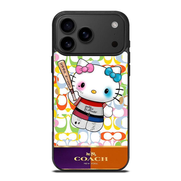 COACH NEW YORK LOGO HELLO KITTY HARLEY QUINN iPhone 17 Pro Max Case Cover COACH NEW YORK LOGO HELLO KITTY HARLEY QUINN iPhone 17 Pro Max Case Cover