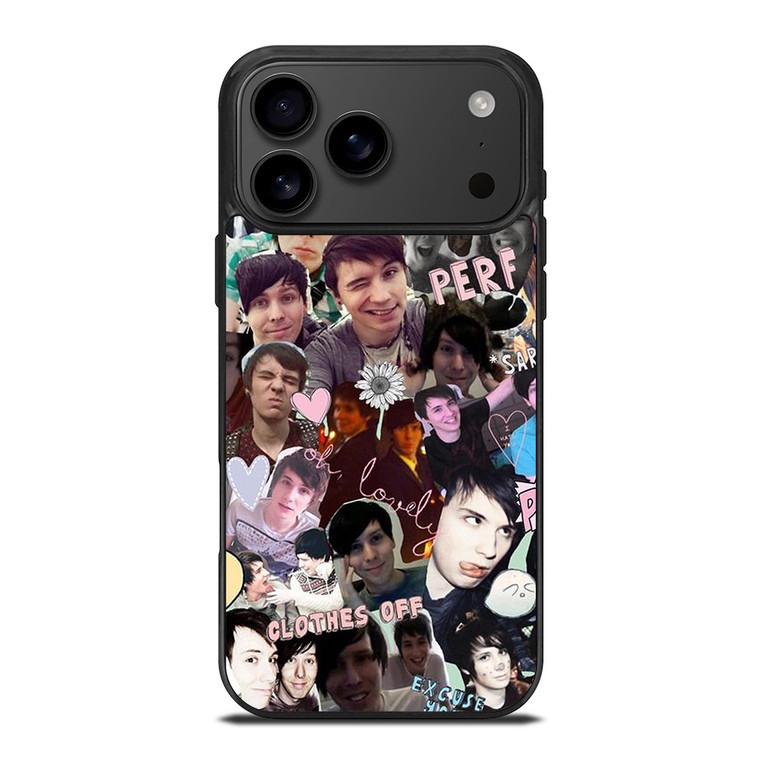 COLLAGE DAN AND PHIL iPhone 17 Pro Max Case Cover