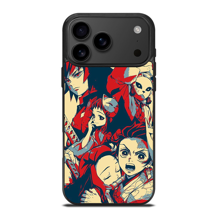DEMON SLAYER ANIME CHARACTER iPhone 17 Pro Max Case Cover