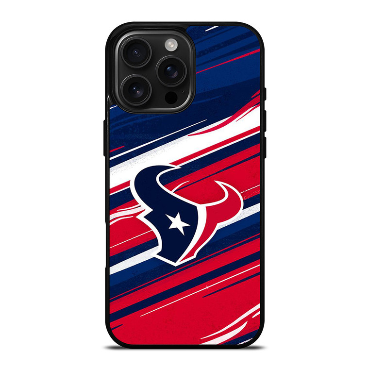 HOUSTON TEXANS LOGO ART iPhone 16 Pro Max Case Cover HOUSTON TEXANS LOGO ART iPhone 16 Pro Max Case Cover