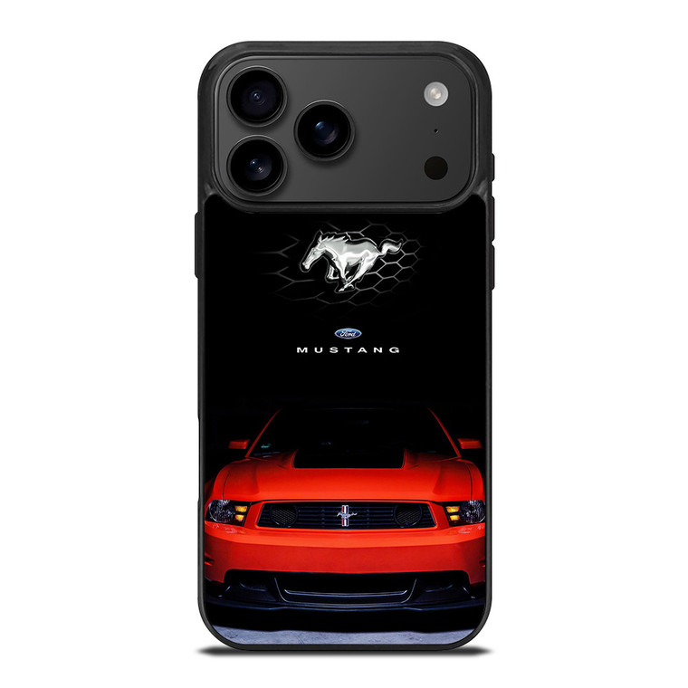 FORD MUSTANG RED iPhone 17 Pro Max Case Cover