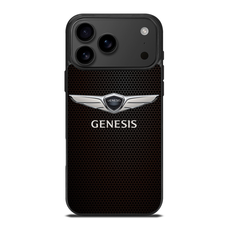 GENESIS CAR LOGO METAL PLATE iPhone 17 Pro Max Case Cover GENESIS CAR LOGO METAL PLATE iPhone 17 Pro Max Case Cover