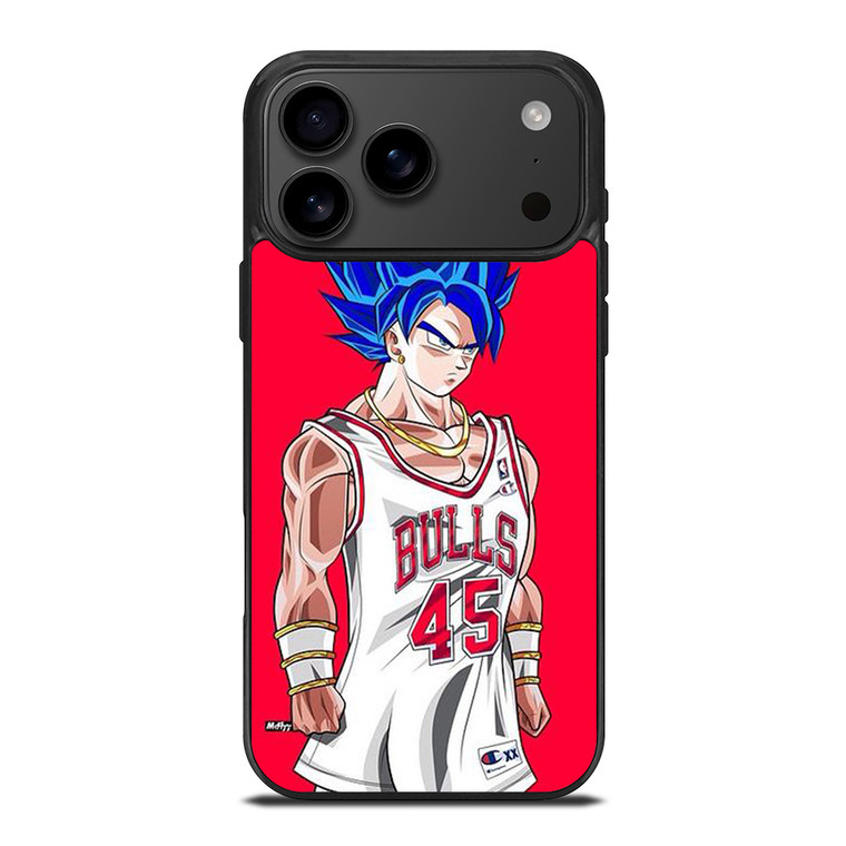 GOKU CHICAGO BULLS DRAGON BALL iPhone 17 Pro Max Case Cover