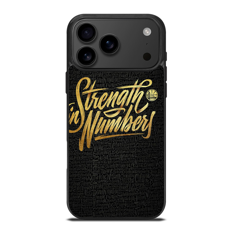 GOLDEN STATE WARRIORS STRENGTH iPhone 17 Pro Max Case Cover